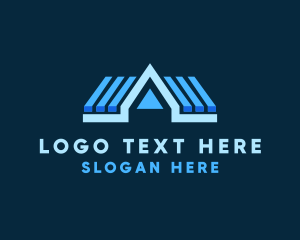 Roof - House Roof Business logo design