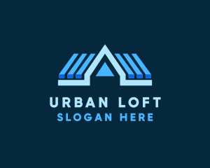 Loft - House Roof Business logo design