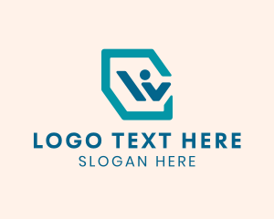 Person - Human Victory Business logo design