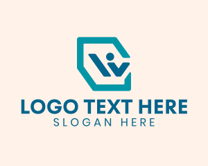 Victory - Human Victory Business logo design
