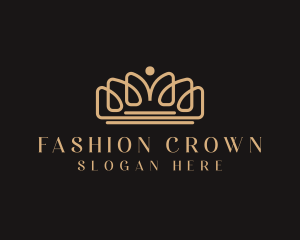 Jewelry Fashion Crown logo design