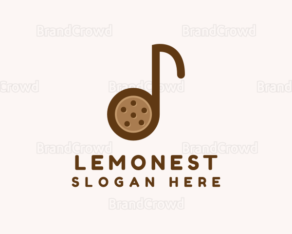 Music Note Cookie Logo