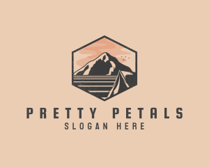 Tourist Spot - Rustic Outdoor Travel Camp logo design