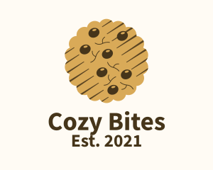 Comfort Food - Chocolate Chip Cookie logo design