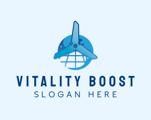 Vitality - Windmill Sustainable Energy logo design