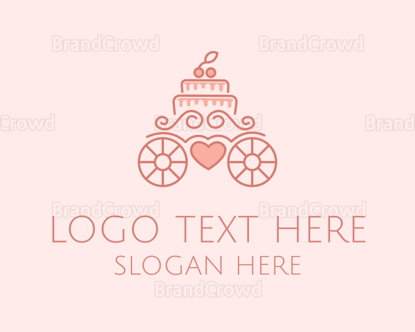 Pink Cake Carriage Logo