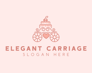 Bakery Cake Carriage logo design