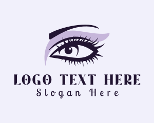 Violet - Eyelash Beauty Salon logo design