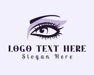 Eyebrow Threading - Eyelash Beauty Salon logo design