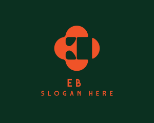 Corporate - Modern Clover Business Letter E logo design