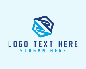 Hexagon - Digital Software Business logo design