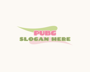 Cute Pastel Paint Business Logo