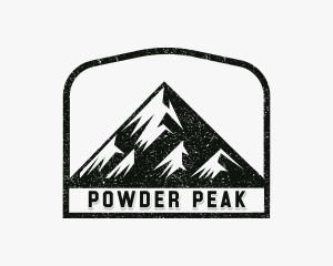 Mountain Trekking Peak logo design