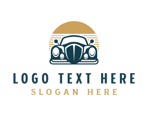 Garage - Retro Auto Vehicle logo design
