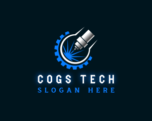 Laser Cog Fabrication logo design