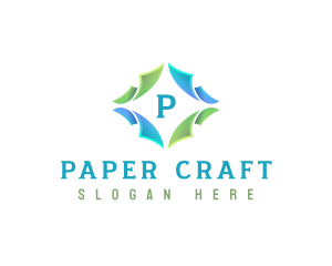 Pages Paper Stationery logo design