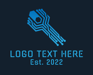 Tech Circuit Networking  logo design