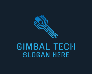 Tech Circuit Networking  logo design