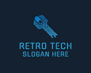 Tech Circuit Networking  logo design