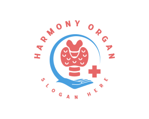Organ - Medical Care Thyroid logo design