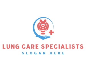 Medical Care Thyroid logo design