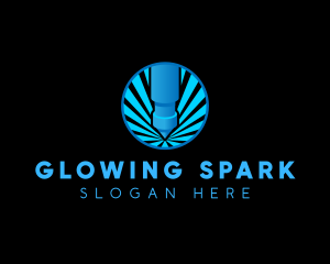 Industrial Laser Cutting logo design