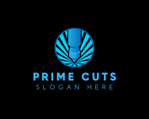 Industrial Laser Cutting logo design