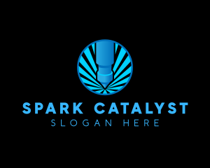 Industrial Laser Cutting logo design