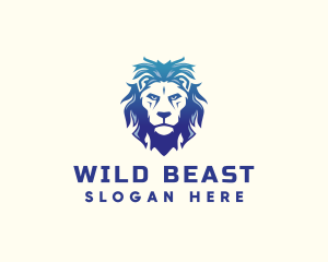 Animal Wild Lion logo design