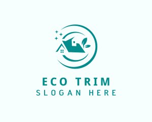 Clean Eco Housekeeping logo design