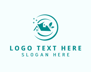 Eco - Clean Eco Housekeeping logo design