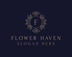 Flower Wedding Planner logo design