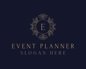 Flower Wedding Planner logo design