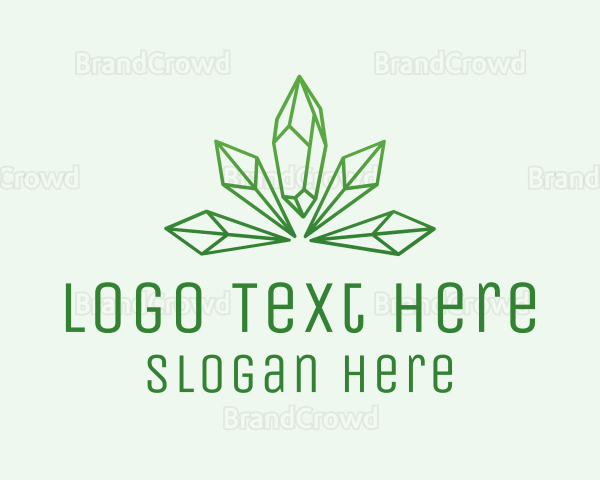 Crystal Weed Dispensary Logo