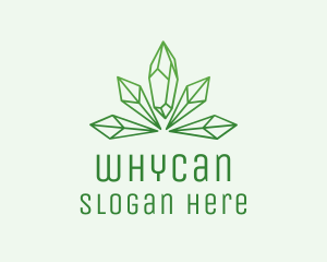 Grass - Crystal Weed Dispensary logo design