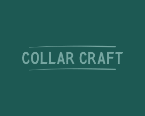 Hipster Chalkboard Handwritten logo design