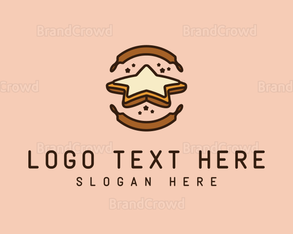 Pastry Star Biscuit Logo