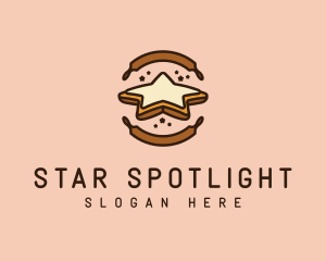 Pastry Star Biscuit logo design