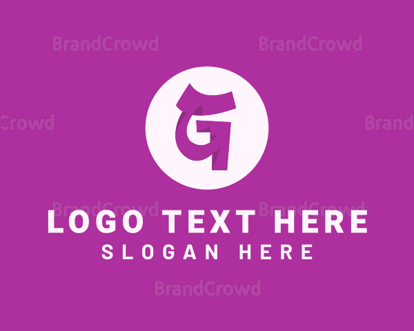 Purple Letter G Logo