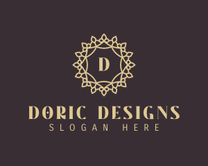 Elegant Mandala Ornament logo design