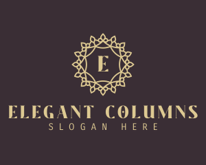 Elegant Mandala Ornament logo design