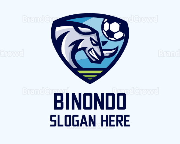Soccer Rhino Shield Logo
