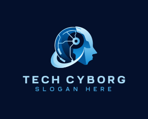 Cyborg - Cyborg Artificial Intelligence logo design