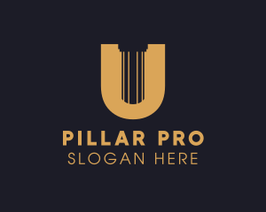 Pillar - Greek Pillar Colum logo design