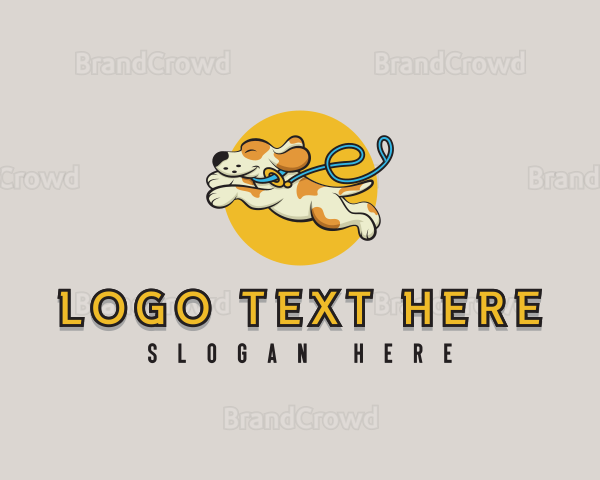 Puppy Dog Leash Logo