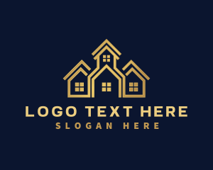 Real Estate Roof Builder Logo