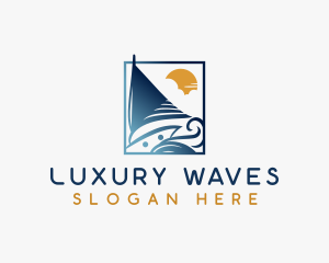 Yacht - Yacht Sail Boat logo design