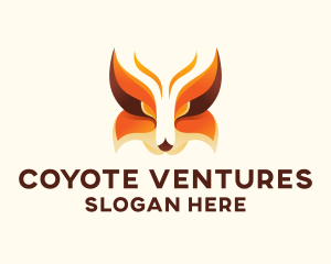 Wild Fox Animal logo design