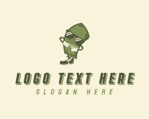 Tax - Retro Cartoon Money logo design