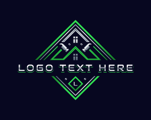 Hammer - Hammer Roofing Construction logo design